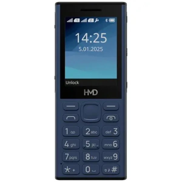 HMD 130 Music TA-1717 modrá / 2.4" / Dual-SIM / 2500mAh / USB-C + 3.5mm jack / BT (6438409101105)