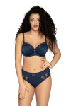 Dámské kalhotky brazilky AV model 16233548 NAVY BLUE tmavě modrá XXL - Ava