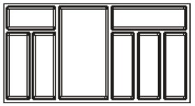 Agoform příborník Classico 800