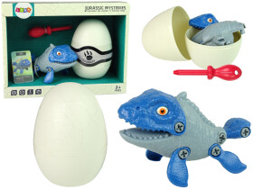 Mamido Konstrukční dinosaurus Mosasaur modrý
