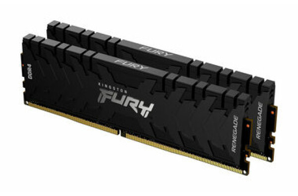 Kingston FURY Renegade Black 32GB (2x 16GB) DDR4 4000MHz / CL19 / DIMM / 1.35V / Non-ECC / Un-Registered / 1Gx8 (KF440C19RB1K2/32)