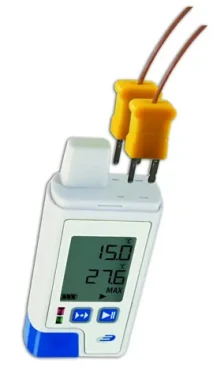 TFA 31.1060.02 LOG200 TC - USB Datalogger s displejem pro měření vnitřní teploty + externí pomocí termočlánkových sond (TFA31.1060.02)