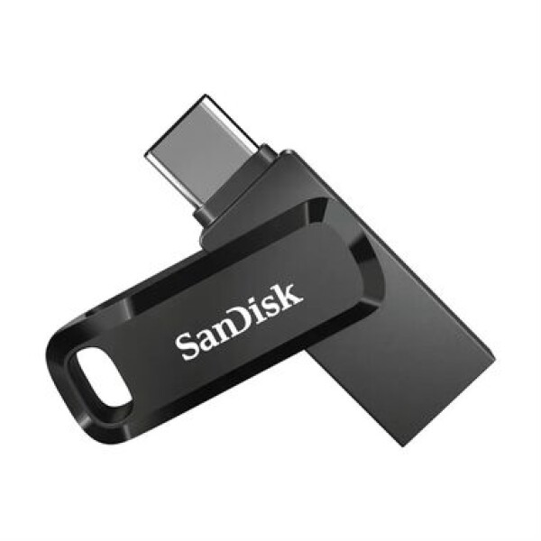 SanDisk Ultra Dual GO 256GB černá / Flash Disk / USB-A 3.1 + USB-C / čtení až 150 MB/s (SDDDC3-256G-G46)