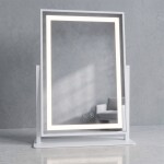 REA - Zrcadlo LED LUMI White 30x40cm HOM-01800