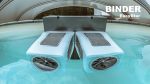 Turbínový protiproud BINDER EasyStar BGA 550K Double pro dodatečnou montáž, průtok 160 - 550 m3 / h