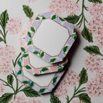 Rifle Paper Co. Poznámkový bloček Pink Hydrangea – set 3 ks, multi barva, papír