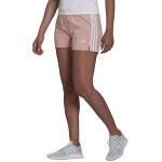 Dámské teplákové šortky W HD1809 růžovo-bílé - Adidas XL