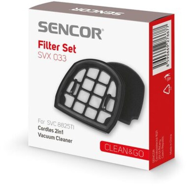 SENCOR SVX 033 / Sada filtrů pro SENCOR SVC 8825TI (8590669276677)