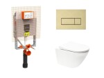 Závěsný WC set k zazdění Vitra S60 SIKOVZG1 SIKOVZG1