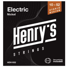 Henry’s HEN1052 Electric Nickel - 010“ - 052“