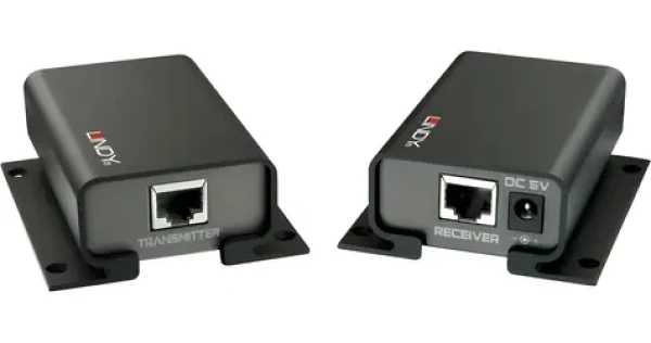 Lindy redukce USB-A - RS-232 černá / Redukce / 1 port / výstup 1 A