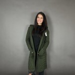 HOSH Jednobarevný kardigan BELLA Barva: Hořčicová