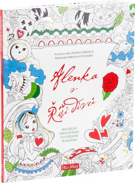 Alenka v říši divů - omalovánky