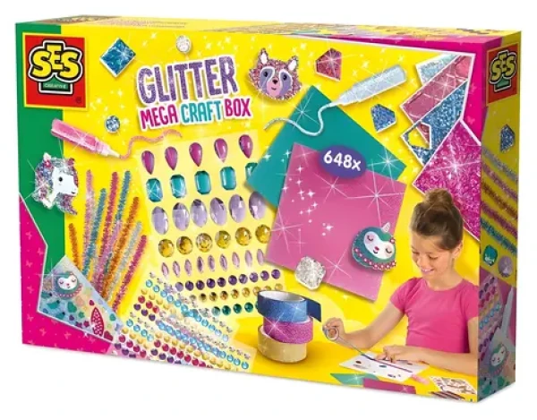 SES Kreativní sada Třpytky a diamanty