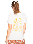 Billabong FOLLOW THE SUN SALT CRYSTAL dámské tričko krátkým rukávem