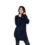 HOSH Pletený jednobarevný rolák CLAIRE Barva: Světle modrá