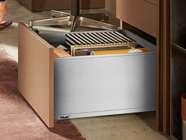 Blum K-BLUM Legrabox F 450 mm/70 kg, Blumotion/TOB, nerez :: vrut (342564)