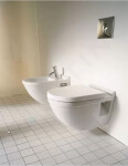 DURAVIT - Starck 3 Závěsné WC Comfort, bílá 2215090000