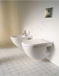 DURAVIT - Starck 3 Závěsné WC Comfort, s WonderGliss, bílá 22150900001