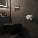 REA - Držák na toaletní papír 109 Til Brush Gold REA-88047