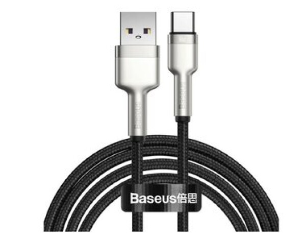 Baseus CAKF000201 USB na typ C 66W, 2m, černý