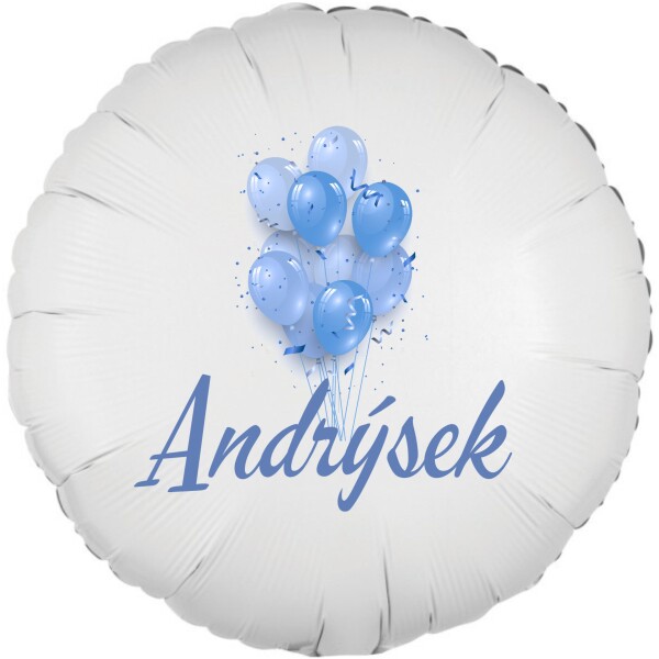 Andrýsek - balónek s jménem - Balonky.cz Andrýsek - balónek s jménem - Balonky.cz