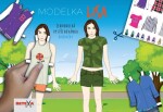 Modelka Lisa - Jednoduchá vystřihovánka