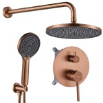 REA - Podomítková sprchová sada Foster Brush Copper + BOX REA-P7621