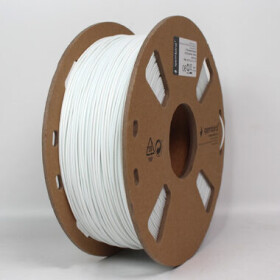 Gembird 3DP-PLA-FL-01-W Filament PLA bílá / struna pro 3D tiskárnu / PLA / 1.75mm / 1kg (3DP-PLA-FL-01-W)