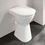 VILLEROY & BOCH - ViCare Stojící WC, zadní odpad, Rimless, CeramicPlus, alpská bílá 4683R0R1