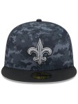 New Era Pánská kšiltovka New Orleans Saints NFL 2026 Salute to Service 59FIFTY Fitted Velikost: 7 1/8