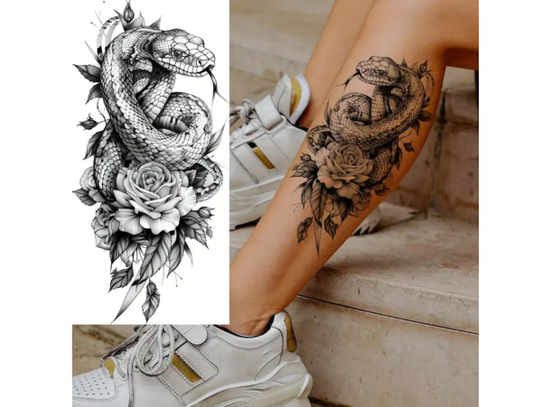 Dovoz Tetování had Barva: 2