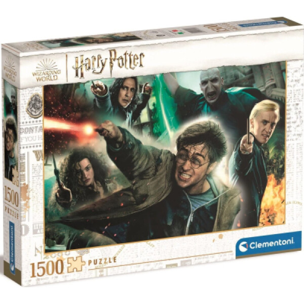 Clementoni Puzzle - Harry Potter Souboj 1500 dílků