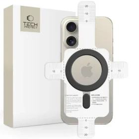 Tech-Protect MagMat černá / Magnetický kroužek MagSafe / univerzální