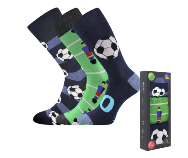 VoXX Lonka Debox mix fotbal, 3 páry 43-46 EU