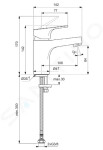 IDEAL STANDARD - Cerabase Umyvadlová baterie, chrom BC827AA