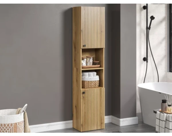 Vysoká skříňka Pure Bliss 40 cm, dub evoke