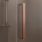 REA/S - Sprchová kabina Hugo 80x90 Copper Brush KPL-K6968