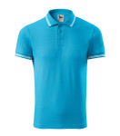 Urban polokošile pánská tyrkysová 2XL