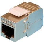 DIGITUS CAT 6A Keystone Jack, shielded, 500 MHz acc.ISO/IEC 60603-7-51,11801 AMD2:2010-04, tool free connec., set 24 pcs DN-93617-24