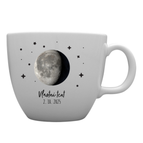 Personalizovaný MEGA XXL keramický hrnek 1 000 ml s měsíční fází
