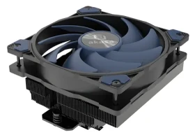 Akasa Alucia H6L / Nízkoprofilový chladič CPU / 6 tepelných trubic / 1x 120mm PWM / 160W TDP / AMD + Intel (AK-CC4037HP01)