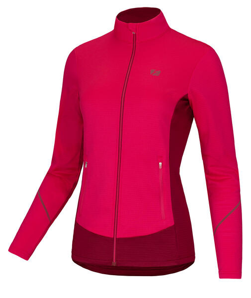 Dámská mikina ETAPE TANYA 2.0, růžová/bordó (elastický materiál, velikost XXL)