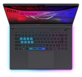 Asus ROG Strix G16 šedá / Herní notebook / 16" WQXGA / Intel Core Ultra 9 275HX 2.7GHz / 32GB / 1TB SSD (G615LM-NEBULA062W)