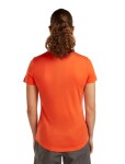 ICEBREAKER Wmns Mer 125 Cool-Lite Sphere SS Tee Across, Fervid velikost: M