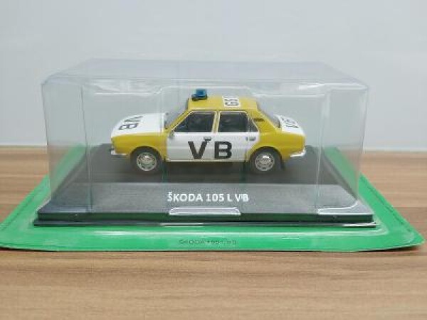 Škoda 105 L VB (1976) - 1:43 DeAgostini - Kaleidoskop Škoda