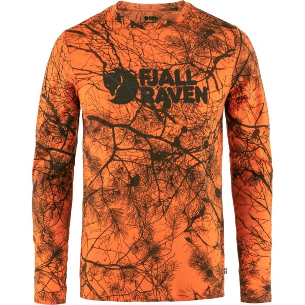 FJÄLLRÄVEN Värmland Wool LS M, Orange Multi Camo (vzorek) velikost: M