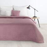 DumDekorace DumDekorace Designový přehoz na postel Boni pink Šířka: 220 cm | Délka: 240 cm Šířka: 220 cm | Délka: 240 cm