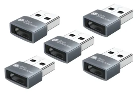 Good Connections USB-A - USB-C šedá / Adaptér / USB 2.0 / 5 ks v balení (USB-AD203-5)