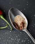 Nicolas Vahé Dárková sada solí Nicolas Vahé – Secret blend & Garlic Chilli, černá barva, multi barva, sklo